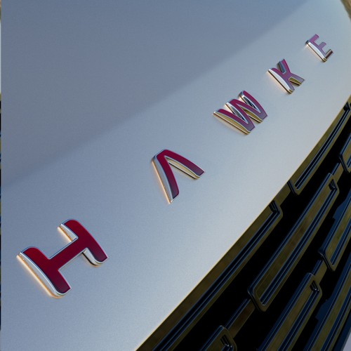 Hawke chrome red boot - 3d,