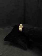 9ct Solid Gold Pyramid Ring