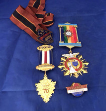 Collection Royal Antediluvian Order of  Buffaloes Medals & Badges  FREE POSTAGE