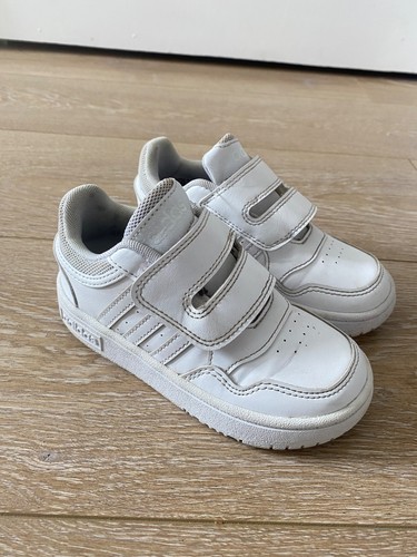 Boys adidas hoops - 3.0, white