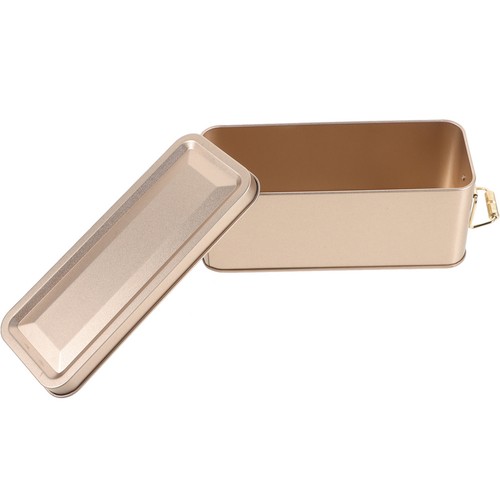 Cream crackers storage tin - cream,