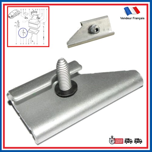 Battery mounting bracket for - battery,