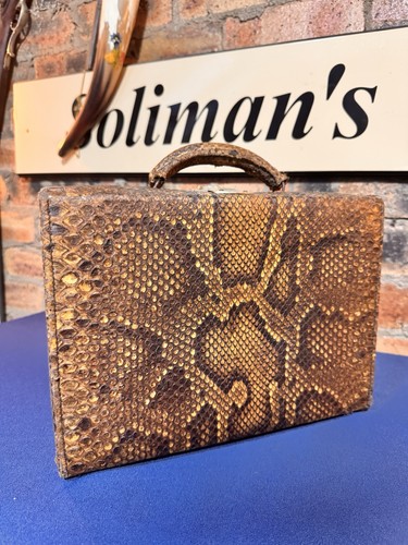 Vintage genuine python - vintage,