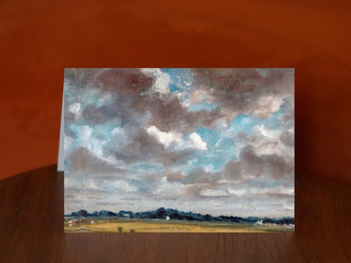 Extensive landscape with grey - landscape,