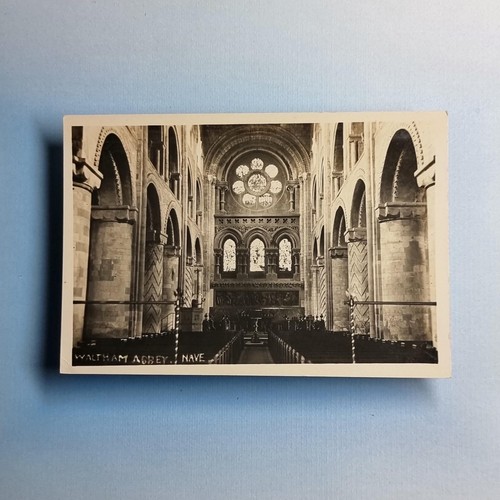 Waltham abbey postcard c1930 - waltham,