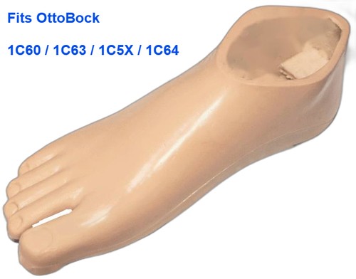 Foot shell with sandal toe - foot,