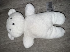 MOTHERCARE WHITE FLAT BEAR