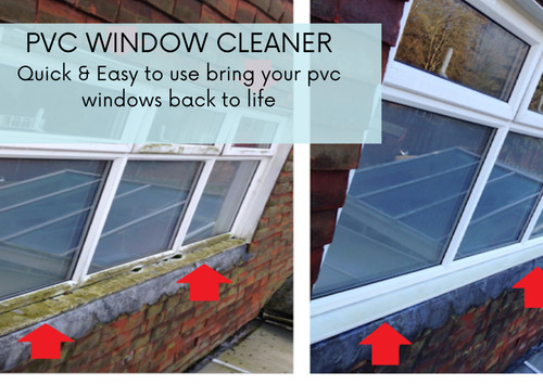 Pvc window cleaner removes - pvc,