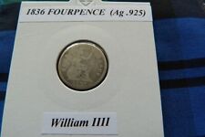 1836 FOURPENCE (Groat)  (Silver .925) WILLIAM IIII   pre 1920