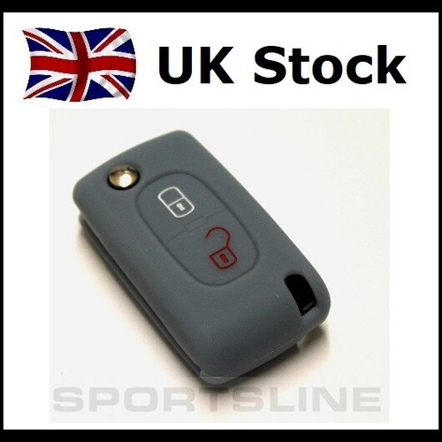 Grey key cover for citroen - citroen, /