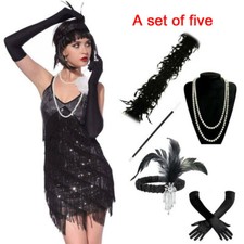 5pcs Set Ladies 1920'S