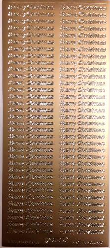 Peel off stickers merry - peel, 'merry