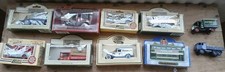 VINTAGE BOXED TOY MODEL CARS/VEHICLES DAYS GONE MATCHBOX, OXFORD DIE-CAST  X 10 