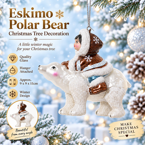 Eskimo polar bear - polar, christmas