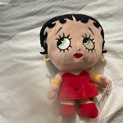 Betty boop plush soft - betty,