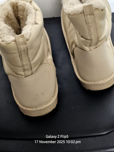 Tan nylon outer material with