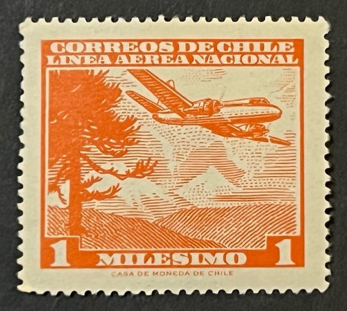 Travelstamps 1960 chile air - travelstamps:,