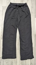 Golden Goose Ladies Black Wide Leg Joggers Bottoms Size Medium