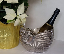 Silver Nautilus Wine Chiller