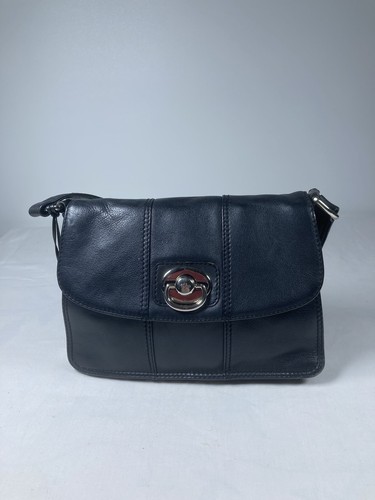 Tula black leather - leather, handbag