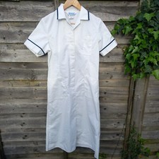 White Alexandra Hospital Nurse's Dress Midwife Outfit  Euro Size 40 Prop