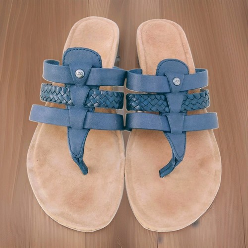 Ugg size navy leather - size, 3.5