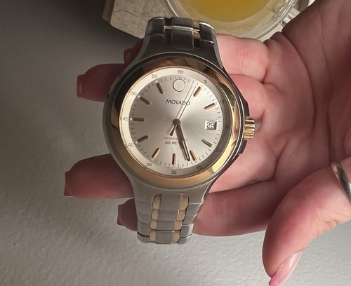 Movado series 800 - series, two-tone