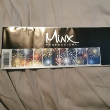 Fireworks MINX PROFESSIONAL NAIL WRAPS NEW SALON QUALITY 