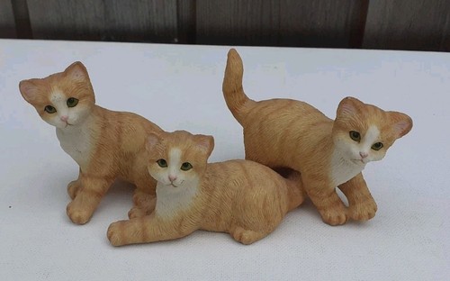 Playful ginger kittens resin - 3,