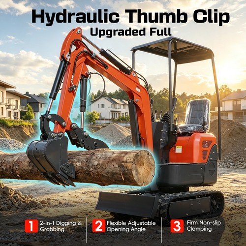 Mini excavator 2ton - mini, 1.2ton