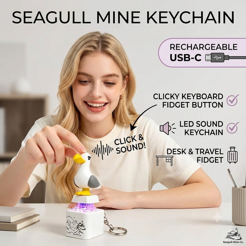 Seagull mine keychain usb - seagull,