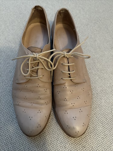 Hobbs nw3 leather brogue shoes - hobbs,