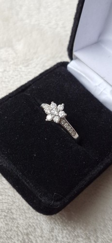 18k white gold ring - 18k,