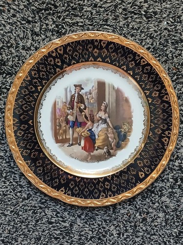 Royal falcon ware plate - falcon, 11"