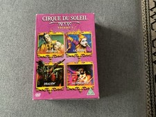 cirque du soleil 5 dvd Set