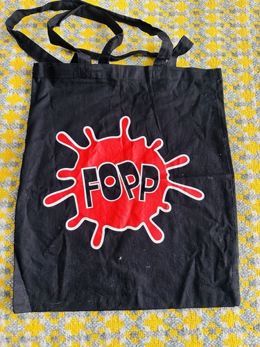 Fopp cotton record tote bag - tote,