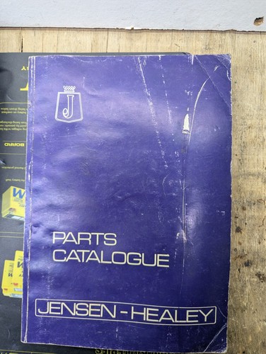 Jensen healey parts manual - jensen,