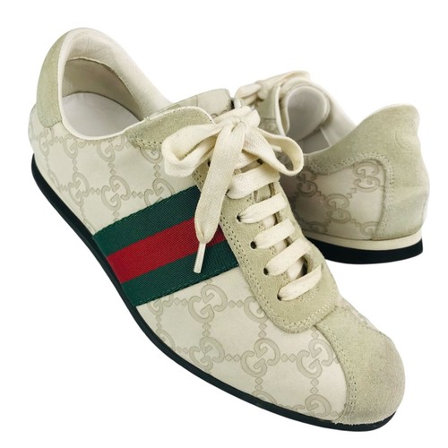 Gucci monogram sneakers - gucci,
