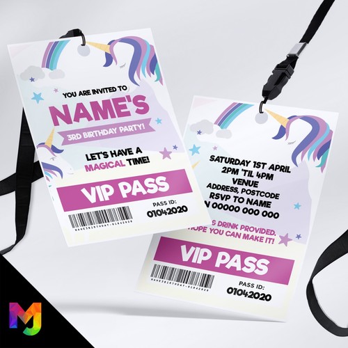 Personalised unicorn style - personalised,