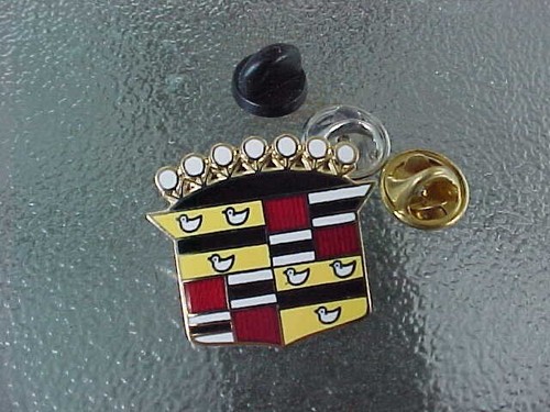 Colorful cadillac crest - cadillac,