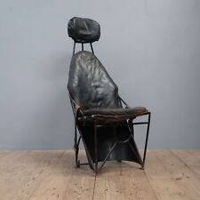 Antique Vintage Reclaimed Avro Anson Plane Bomber Seat Industrial Reclaim