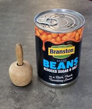 Vintage Hand-Carved Wooden Farmhouse Butter Stamp Press 3” Tall