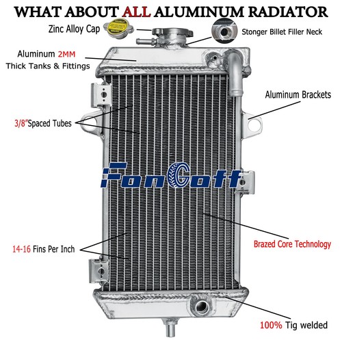 Aluminium radiator for - aluminium,