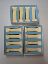 Vintage Wedding Cake Pillars x12 ivory plaster from Mark & Spencer 