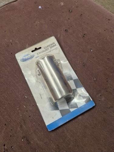 Chrome exhaust trim for - chrome,