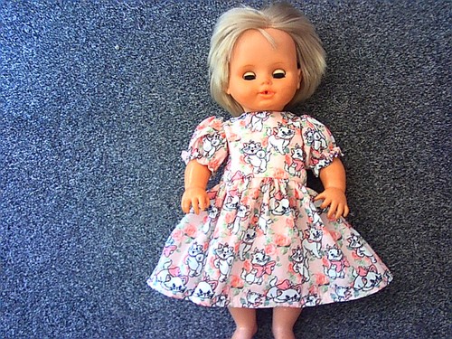 Dolls dress fits - 14-15-16",