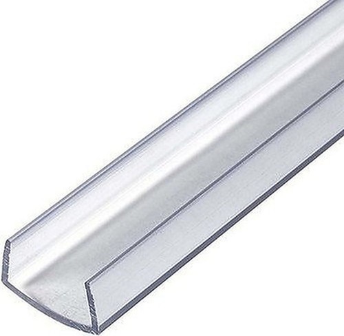 Clear pvc channel edge - clear,