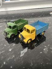 Vintage Pair of Dinky Die Cast Bedford  Trucks