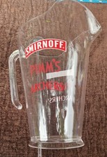 1.5Ltr Plastic Pitcher Jug X 2 Barbeque Cocktail Mixers Party Bacardi & Smirnoff