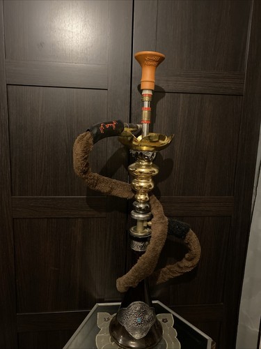 Arabic water pipe - water, shisha)